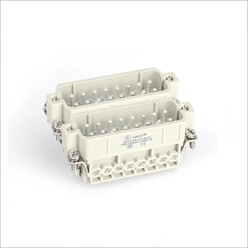 SO-HA-032-M Male inserts 32P+E,16A/250V