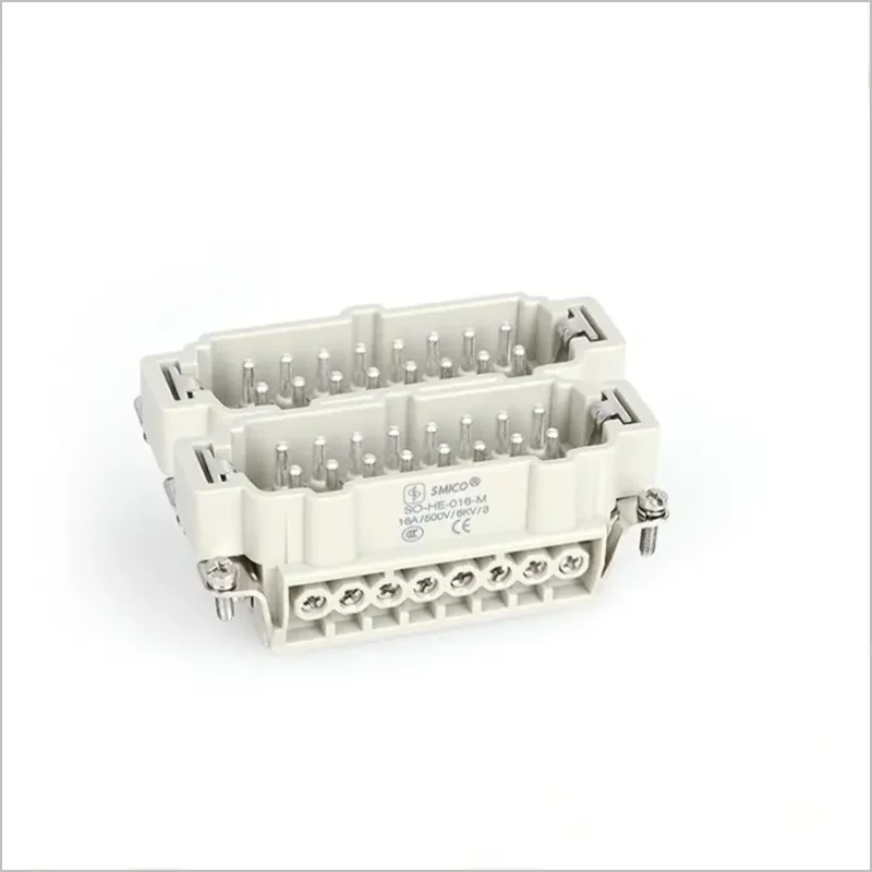 SO-HE-032-M Male inserts 32P+E,16A/500V